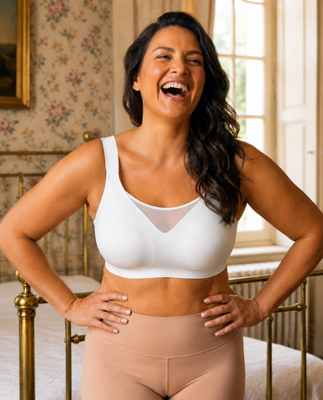 Soutien-gorge Morphea™ Blanc | Sans armatures, 100% maintien et confort