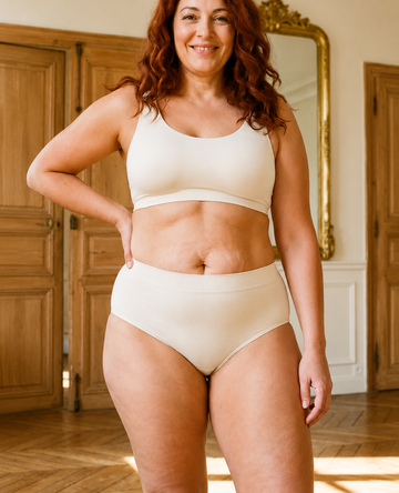 Culotte UltraMorpho™ Beige | Adaptée à vos formes, zéro irritation, zéro ajustement