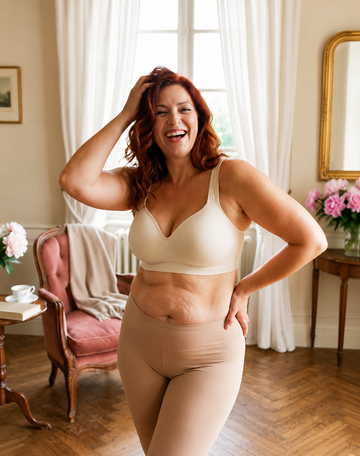 Soutien-gorge PureForm™ Beige | Galbe naturel, liberté de mouvement, confort quotidien